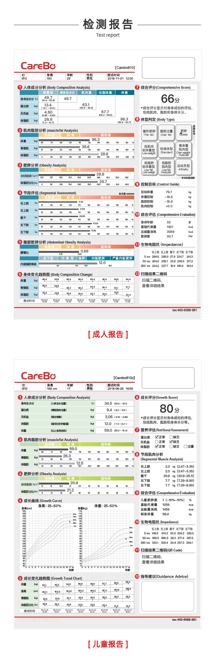 人体成分分析仪